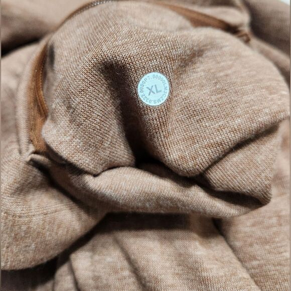 LululemonMen’s Soft Knit Overshirt Size  XL heathered roasted brown - Picture 5 of 5